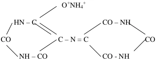 Gambar 2.2 Murexide (pH 6,0 – 13,0) 