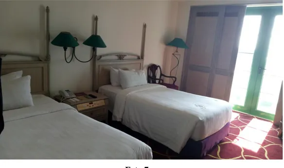 Gambar dari kamar Deluxe room yang ada di Inna Grand Bali Beach 