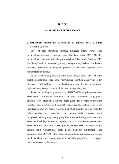 BAB IV ANALISIS DAN PEMBAHASAN