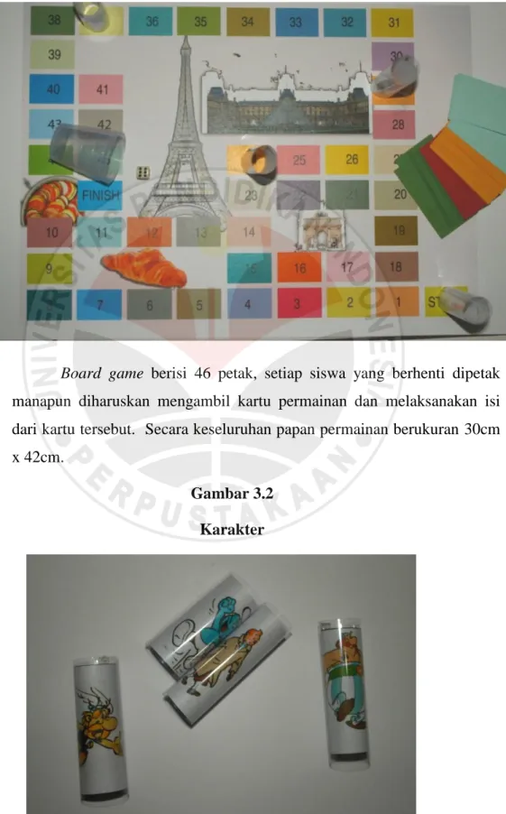 Gambar 3.1  Papan Permainan 