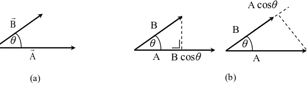 Gambar 2.14 : (a) Dua vektor A