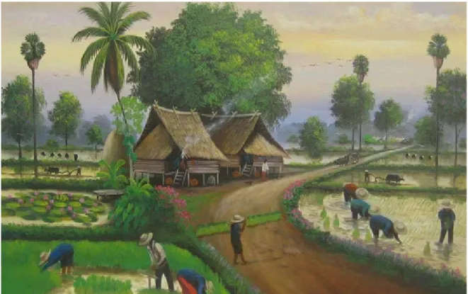 Gambar 1.4 Persawahan di dataran randah Sumber: https://www.studinews.co.id/