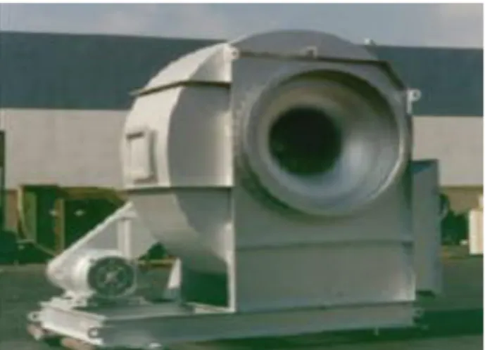 Figure 2 Fan Outlet Sentrifugal (FanAir Company)  Persyaratan teknis untuk ventilasi mekanis dinataranya : 