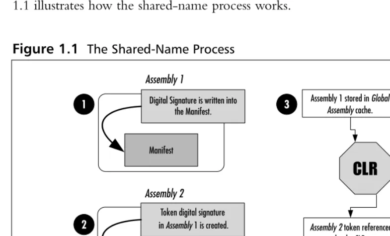 Figure 1.1 The Shared-Name Process