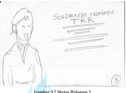 Gambar 3.7 Sketsa Halaman 3 