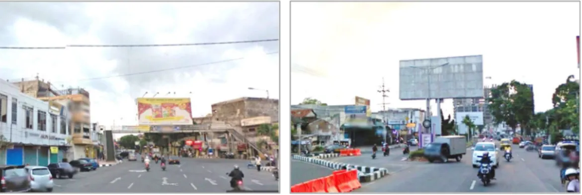 Gambar 5.21. Kondisi Ruas Jalan Sultan Agung dan Gajahmada, Jember     Sumber: Dokumentasi Pribadi, 2015 
