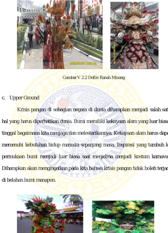 Gambar V.2.2 Defile Ranah Minang