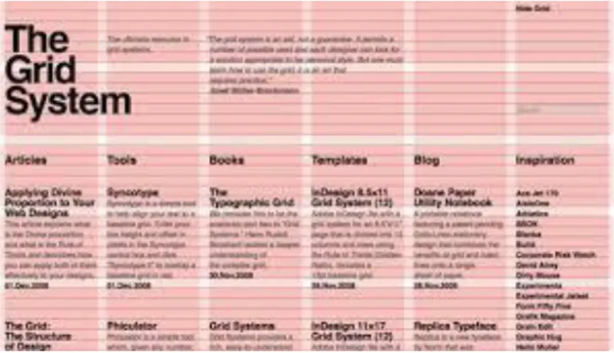 Gambar 3.10 Grid sistem. 