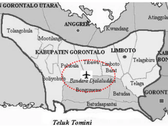 Gambar 1.  Lokasi Daerah Studi 