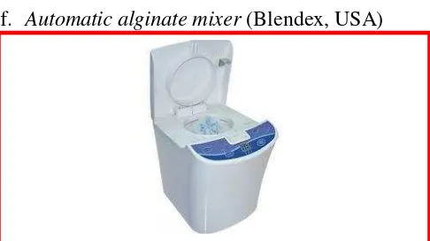 Gambar 3.6 Automatic alginate mixer (Blendex, USA) 
