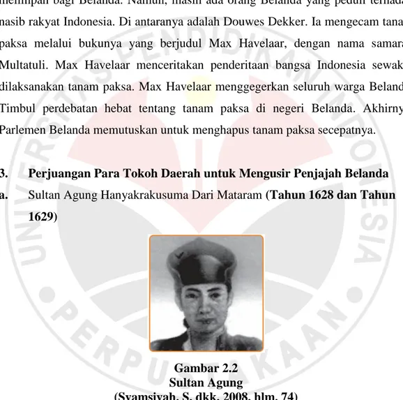 Gambar 2.2  Sultan Agung 