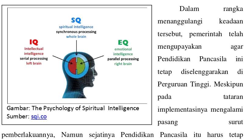 Gambar: The Psychology of Spiritual  Intelligence 