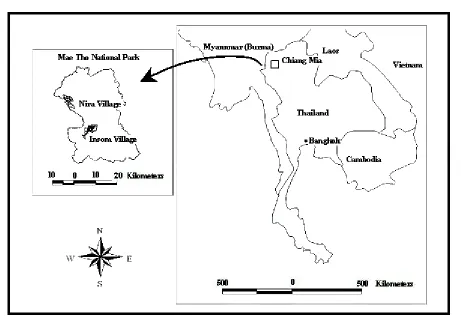 Fig. 1. Map of study sites.  