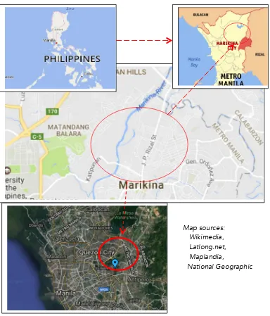 Figure 2: Composite Maps of Marikina City 