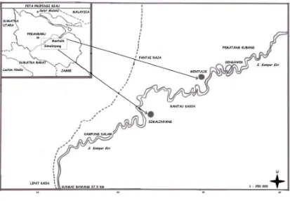 Gambar 1. Peta lokasi penelitian 