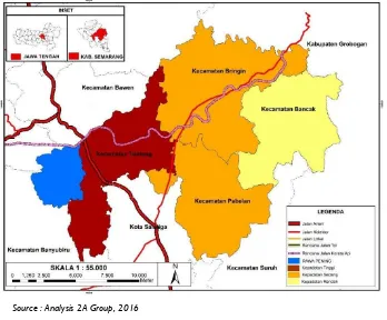 Figure 1 Mapping of Density in Tuntang Raya Region 