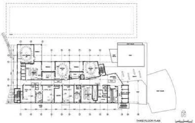 Gambar  2.10. denah Lt. 2  Passadena College  