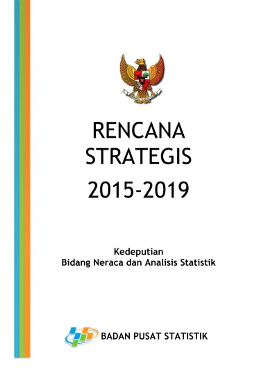 Program Dan Kegiatan - Strategi Dan Arah Kebijakan BPS