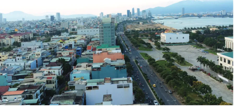 Figure 1: Da Nang City – The Study Area – is facing challenges in urban development associated with climate change 