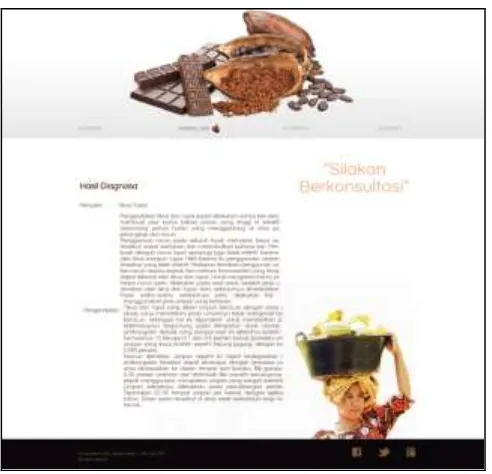 Gambar 3.  Halaman Konsultasi Hama dan Penyakit Tanaman Kakao 