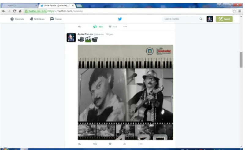 Gambar 4.43 Twitter 
