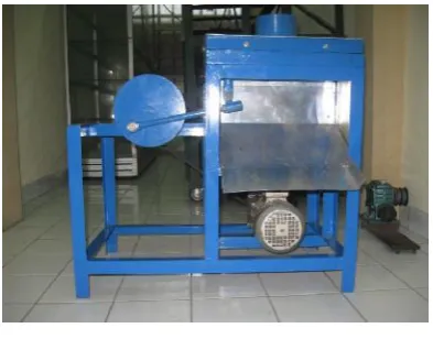Gambar 1.Perajang Ubi Kayu PisauHorizontal