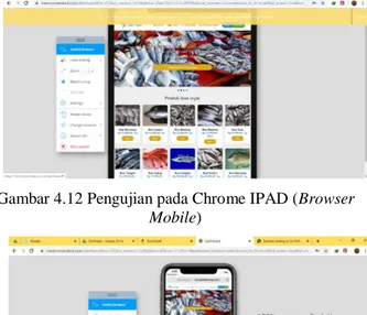Gambar 4.11 Pengujian pada Safari (Browser Desktop) 