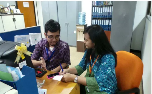 Foto wawancara peneliti dengan Mas Darojatul Ula mengenai pengelolaan GMF  News 