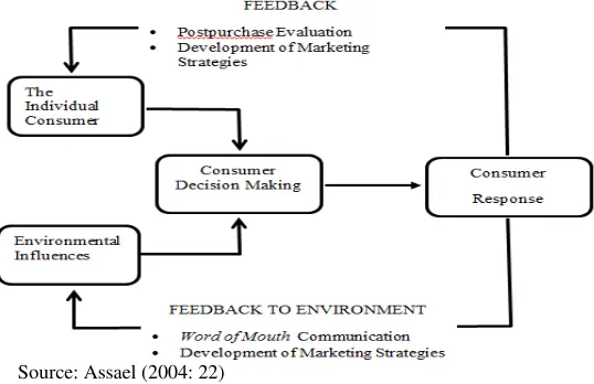 Figure 2.1. Consumer Behavior Model 
