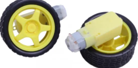 Gambar 2.9 Motor DC Gearbox 