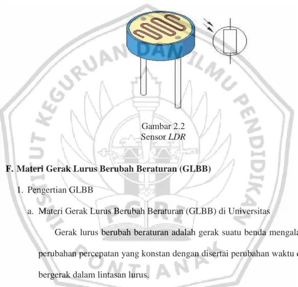 Gambar 2.2  Sensor LDR 