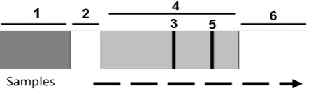Figure 2. Structure of the test strip  