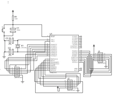 Gambar 3.2   Modul Mikrokontroler