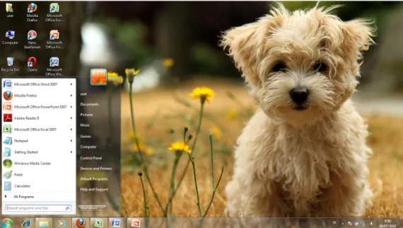 Gambar 6.1 GUI Windows 7 