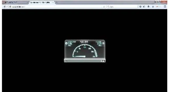 Gambar 8. Hasil pengukuran kecepatan unduh (download) dan kecepatan unggah  (upload) dari Polrestabes Makassar ke server  pengembangan SIM Online Data 