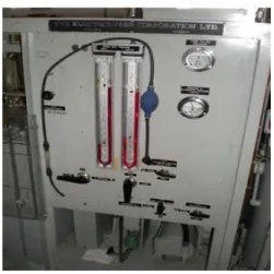 Gambar 2. Manometer  c. Metode Hygrometer Rambut