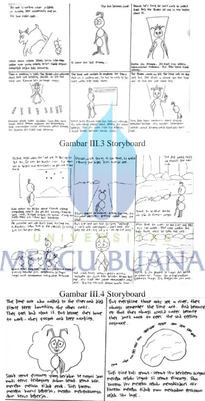 Gambar III.3 Storyboard 