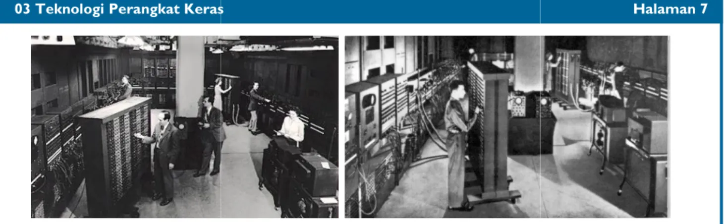 Gambar 3. 6 Komputer ENIAC 