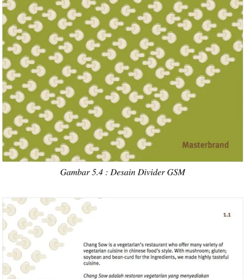 Gambar 5.4 : Desain Divider GSM 