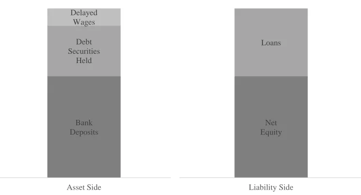 Figure 1: Consumer’s stylized balance sheet 