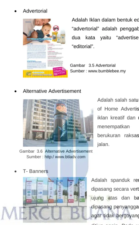 Gambar   3.5 Advertorial   Sumber : www.bumblebee.my 
