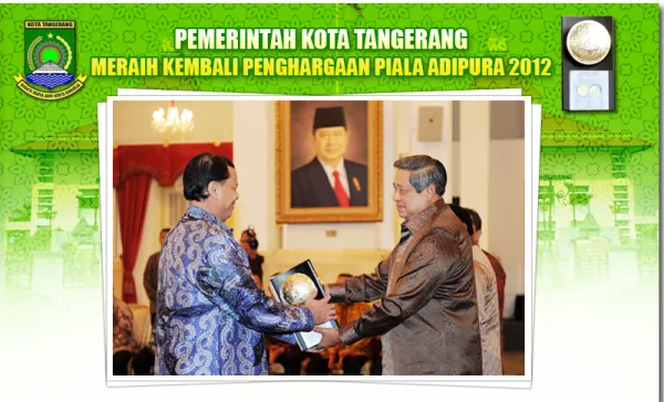 Gambar : Desain banner website 