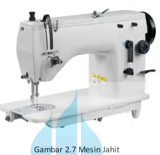 Gambar 2.7 Mesin Jahit 