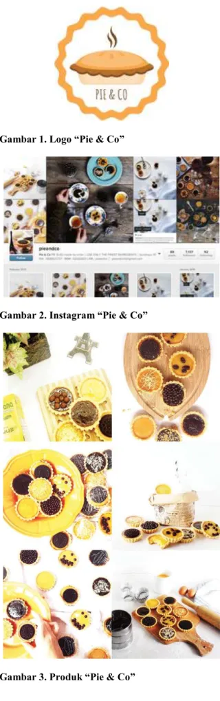 Gambar 1. Logo “Pie &amp; Co” 