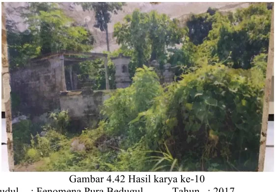 Gambar 4.42 Hasil karya ke-10 