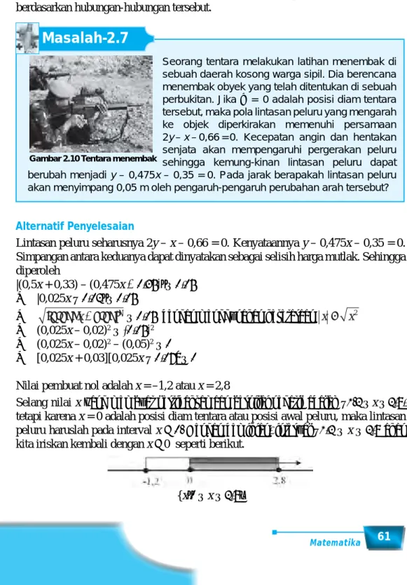 Gambar 2.10 Tentara menembak