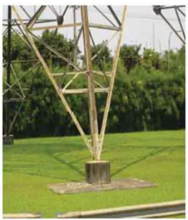 Gambar 12 Pondasi tower (lattice) SUTET 500 kV Gresik - Krian 