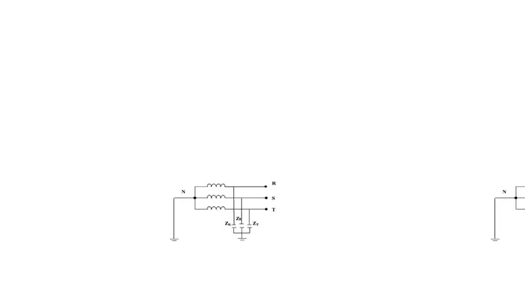 Gambar 6.3. Rangkaian pengganti pentanahan titik netral tanpa impedansi (Pentanahan Langsung/ Solid Grounding  )