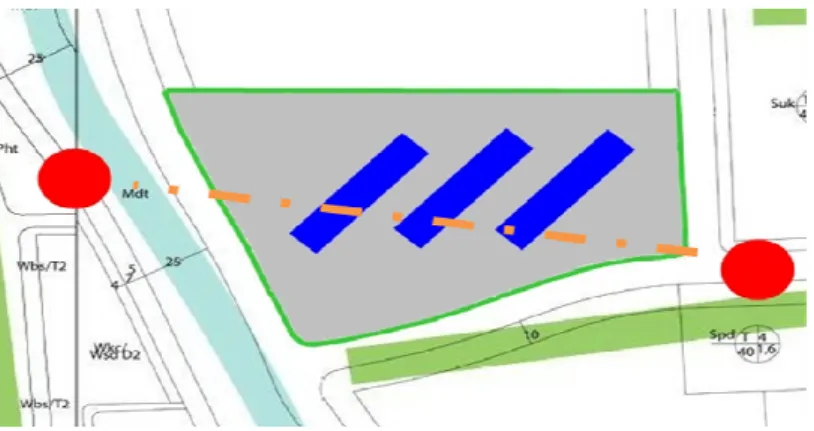 Gambar 4.2.4.1 Orientasi matahari 