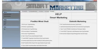 Gambar 3. Tampilan Prediksi Minat Studi 